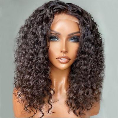 China Baby Hair Around And Pre Plucked Natural Lace Front Wig For Black Women Full Lace Human Hair Glueless Wig 100% Brazilian Unprocessed Full Lace Wig for sale