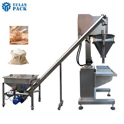 China Spice Milk Powder Filling / Food Maker Manual Dry Seasoning Package Machine With Auger Filler for sale