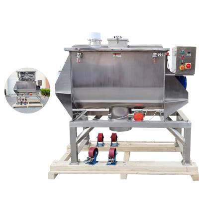 China Heavy Duty Industrial Powder Ribbon 200L Mixer For Powder Food for sale