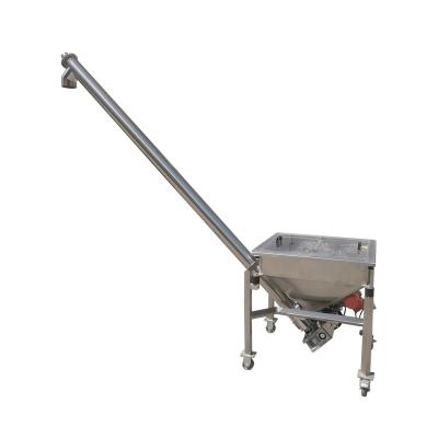 China Hotels Good Performance Screw Hoister Feeding Conveyor Machine Automatic Small Screw Conveyor Machine Flexible Auger Feeder for sale