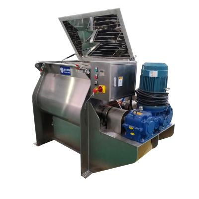 China 500L Double Shaft Paddle Mixer / Baking Powder High Viscosity Material Dispersing Mixer for sale