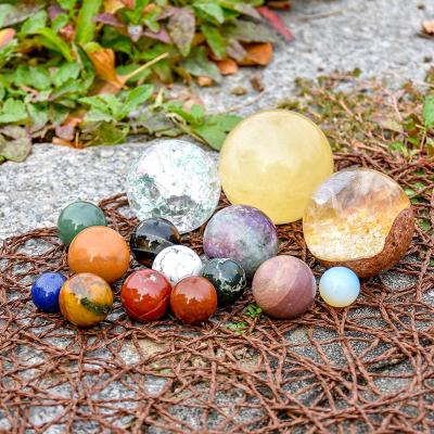 China Europe Hot Selling Natural Crystal Healing Stone Amethyst Crystal Energy Ball Mini Crystal Sphere for sale