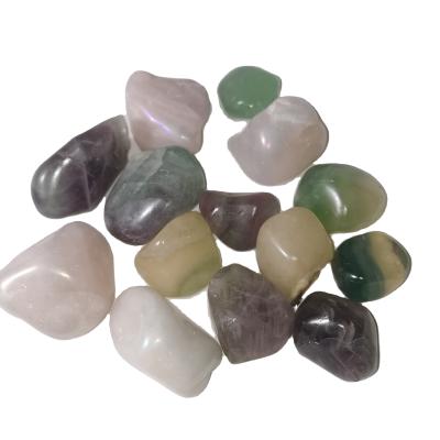 China Wholesale Natural Polished Europe Palm Gemstone Crystal Therapy Stone Fluorite Palm For Decoration for sale