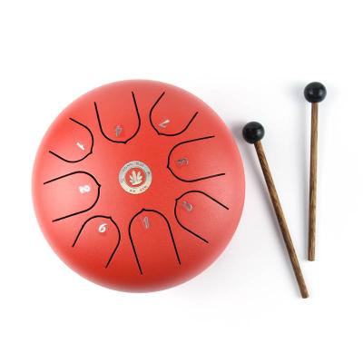 China Home Accessories Wholesale Tongue Percussion Drummer Board Drumsticks Steel Tongue Drum Gifts for sale