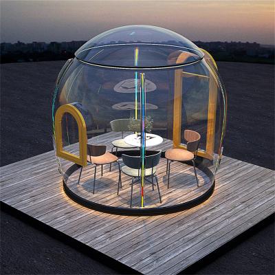 China Hotel/ Outdoor/ Garden/Restaurant/ Cafe/ Resorts/ Vilas/ camping New High Quality Pc Transparent Dome Tent Cafe Con Bagno Bubble Star Room for sale