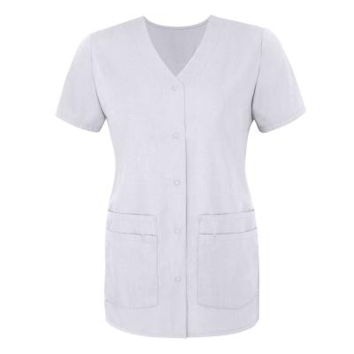 China Hot Healthcare V-Neck Hospital Scrub Jacket Women Uniform for sale