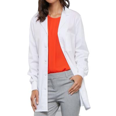 China Whosale Hospital Lab Coat Water Proof Unisex Beauty Medical Thin Workwear Uniform White Lab Coat In Low Price for sale