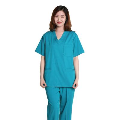 China Fashion Anti-Shrink Available OEM Design Medical Nurse Uniform for sale