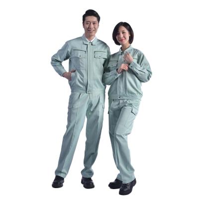 China Safety Men Work Women Engineering Long Sleeves Jacket And Pants Workwear Uniform Set XS-5XL for sale