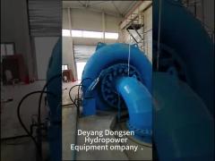 Dependable Power High Durability Francis Turbine Generator With 90-96% Efficiency