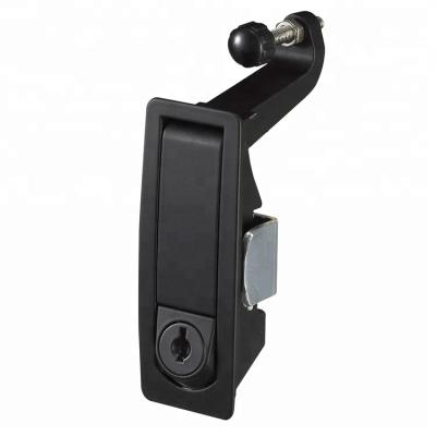 China Corrosion Protection Electronic Trigger Flush Lever Cabinet Lock Handle Latch for sale