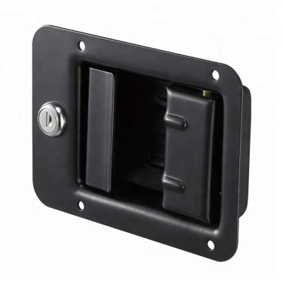 China European Corrosion Protection Design Panel Lock Paddle Latch With Pull Buckle For Generator Equipment for sale