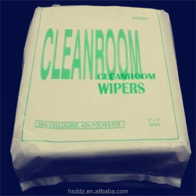 China Sustainable High Quality 4inch 600pcs Class4 100% Polyester 140GSM Low Particulate Clean Room paper Cleanroom paper for sale