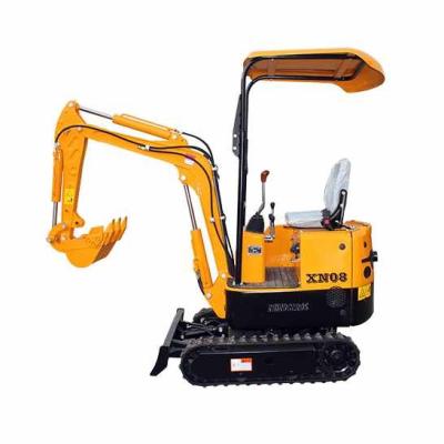 China Construction Material Shops Smallest Mini Excavator Digging Machine New Mini Excavator Prices 0.8 Ton 1 Ton 2 Ton 3 Ton XINIU/Rhinocero Brand XN08/XN12/XN20 for sale