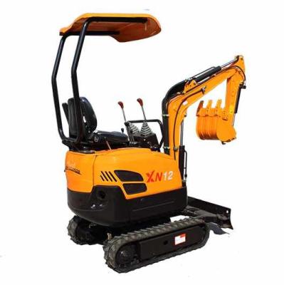 China Building Material Shop Mini Excavator 1.2 Ton Rhinoceros / XINIU Brand New Mini Farm Excavator For Graden / Farm / Municipal Works for sale