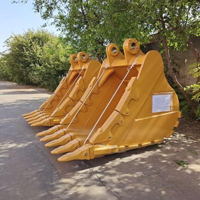 China 1-80 Ton Farms Excavator Attachments OEM Factory Rock Bucket With High Quality Standard for sale