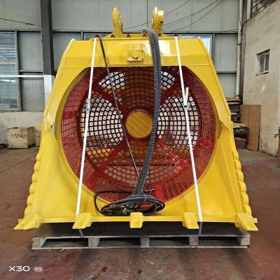 China 1-50 Ton Truss Excavator Rotating Screening Skeleton Bucket OEM Factory For Excavator for sale