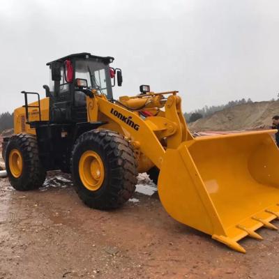 China Construction material stores wheel loader machine CDM855 5000KGS LONKING wheel loader for various working condition for sale