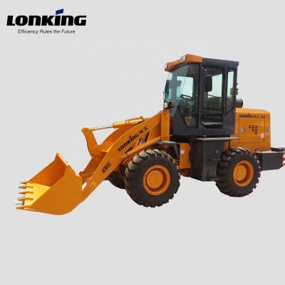 China Construction Material Shops Big Wheel Base LONKING LG818D 1.8 Ton Mini Wheel Loader For Sale With 62.5 KW LUOTUO Engine for sale