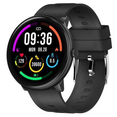 China Quite Popular Alexa Smart Watch 24H Touch Screen Heart Rate Monitor Tuya Health Watch for sale