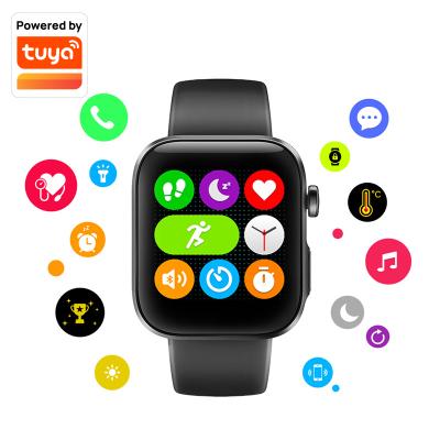 China Nice Touch Screen To Have Tuya Ip68 Water Touch Smart Smart Watch Full Proof Calls Watch for sale