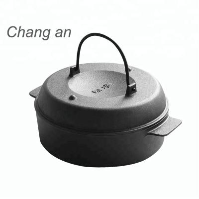 China Sustainable Seasoned Cast Iron Pot For Baking Sweet Potato for sale