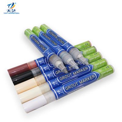 China 6 PCS Promotional Pen Grout Marker Pen Set Pen Wall Restorer for Tile Wall Floor (White) for sale