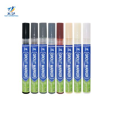 China Promotional Pen Grout Pen Wall Grout Tile Markers Grout Repair Pen Sealer Pen for Bathrooms Kitchen Porch Patio Repair Regenerate for sale