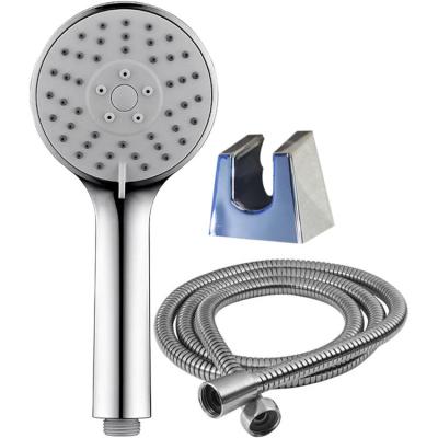 China Without Needle Factory Wholesale Hand Held Shower Head Set Wall Mount Rain Shower Suit With Long Hose for sale