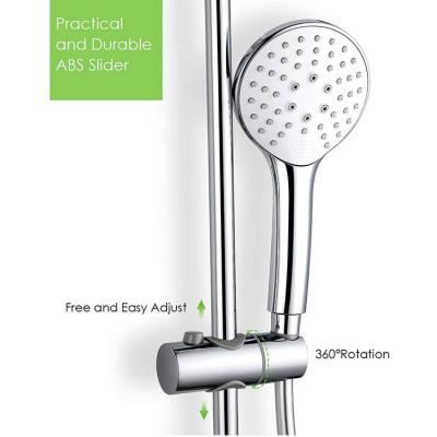 China Railless Hot Selling 3 Jet Shower Riser Railless Amazon eBay With 1.5m SS Jet Shower Head Set For Bathroom Accessories for sale