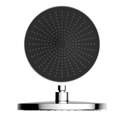 China No Turnout 2021 New Product Ideas Chrome Rain Shower Set Round 10 Inch Liquid Silicon Rubber Shower Heads For Bathroom Shower Head for sale