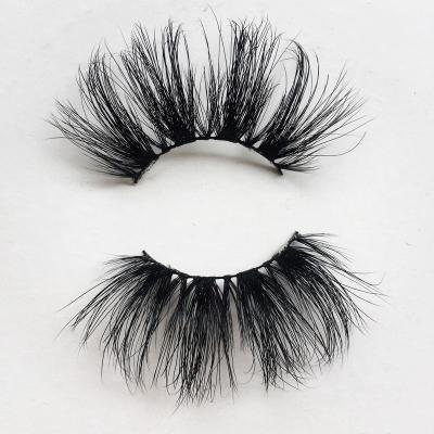 China Crisscross clean brand custom long 3d 25mm soft mink eyelashes thick dramatic eyelashes with high quality for sale