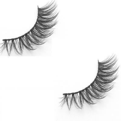 China Wholesale Natural Long Fauk Mink Lashes 3D Fauk Mink Lashes Your Own Brand Fauk Mink Lashes for sale