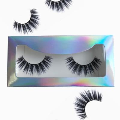 China Crisscross Create Your Own Brand 3D Faux Mink Lashes Private Label Cheap Price False Silk Eyelashes for sale