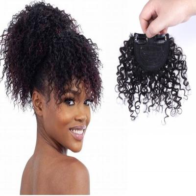 China Curly Hair/Fringe Hair Bangs Middle Part Bangs Darker Color Only for sale