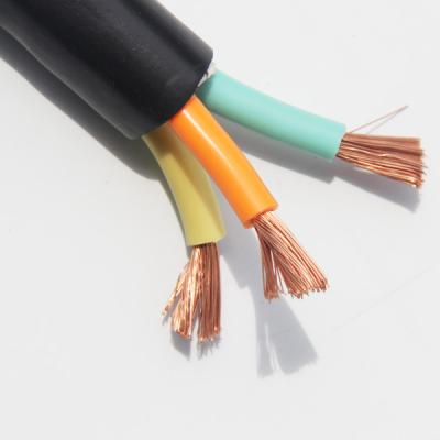 China Mobile Equipment Cable 300/500V YC/YCW H07RN-F H05RN-F 1 .5sqmm 2.5sqmm Rubber Submersible Pump Pump And Cable for sale