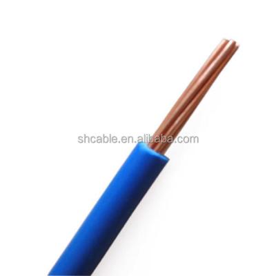 China Electrical wire beyond optical scope copper conductor 1.5mm2 2.5mm2 BV rv heating heat resistant electrical wire for sale