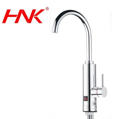 China High Quality Hotel New Style Water Safe Instant Heater Tap Electric Faucet Chrome Plating for sale