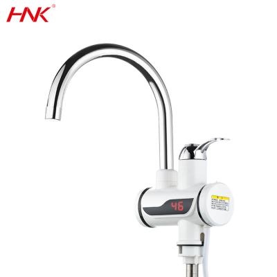 China Fashionable Plastic Single Handle Faucet Electric Instant Water Heater Faucet With Shower Head for sale