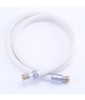 China Bathroom Accessories Factory Supply 1.5m PVC White Flexible Plastic Shower Hose for sale