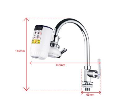 China Portable Electric Instant Water Heater Tap Household Small Geyser for sale