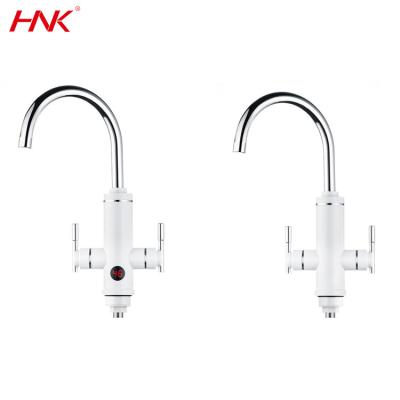 China 220V 3000W Hotel Kitchen Digital Automatic Instant Faucet Electric Heating Water Heater Tap Faucet for sale