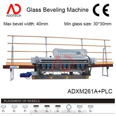 China Automatic Glass Bevel Grinding Machine / Mirror Bevel Machine ADXM261A for sale