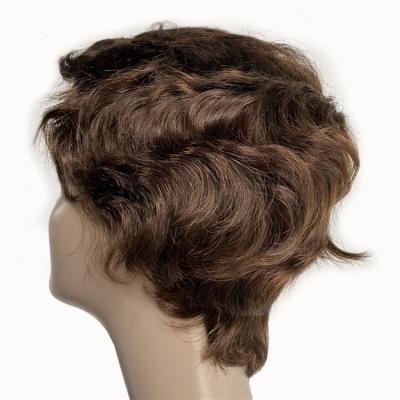 China Wholesale Easy Care Pixie Cut Curly Bob Brazilian Short Finger Wave Hair 100% Wigs For Black Women for sale