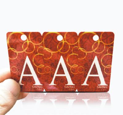 China Waterproof/Combined Card/Triple PVC Waterproof With Holes for sale