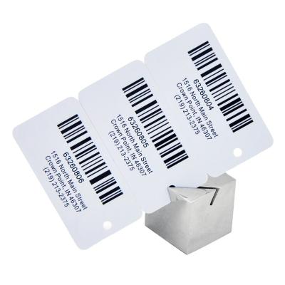 China Waterproof/Waterproof Combo/Triple Card Plastic/PVC Card Member With Barcodes&holes for sale