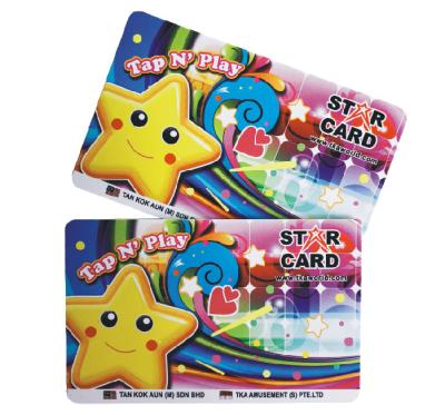 China Waterproof / Waterproof Prepaid RFID Game Cards / Game Cards / Membership Card For Video Game Room for sale