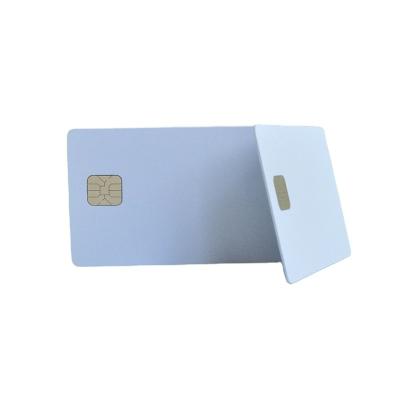 China Waterproof / Waterproof CR80 Smart Card Plain Smart Card PVC Blank Identity Card for sale