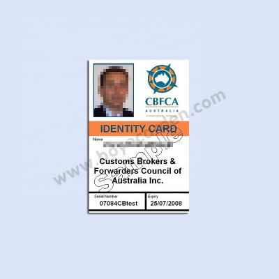 China plastic portrait voter id card printing waterproof/waterproof for PVC id card printer for sale