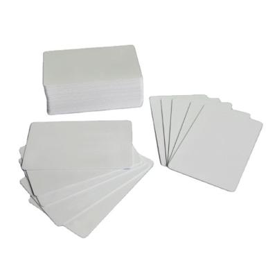 China Waterproof / Waterproof CR80 30 Mil Blank Inkejt PVC Card For Epson Printer for sale